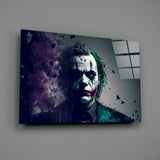 Joker Glass Wall Art || Designer Collection.