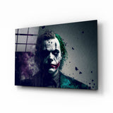 Joker Glass Wall Art || Designer Collection.