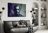 Joker Glass Wall Art || Designer Collection.