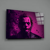 Joker Glass Wall Art || Designer Collection.