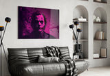 Joker Glass Wall Art || Designer Collection.