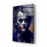 Joker Glass Wall Art || Designer Collection.