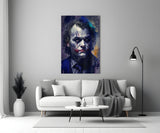 Joker Glass Wall Art || Designer Collection.