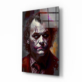 Joker Glass Wall Art || Designer Collection.