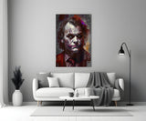 Joker Glass Wall Art || Designer Collection.