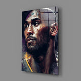 Kobe Bryant Glass Wall Art || Designer Collection.