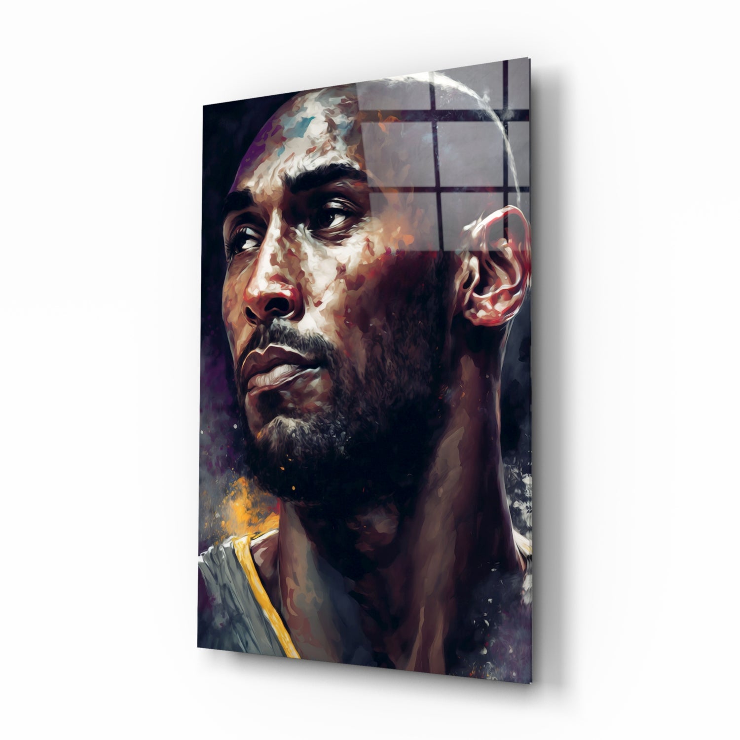 Kobe Bryant Glass Wall Art || Designer Collection.