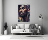Kobe Bryant Glass Wall Art || Designer Collection.