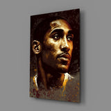 Kobe Bryant Glass Wall Art || Designer Collection.