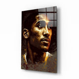 Kobe Bryant Glass Wall Art || Designer Collection.