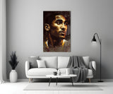 Kobe Bryant Glass Wall Art || Designer Collection.