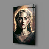 Madonna Glass Wall Art || Designer Collection.
