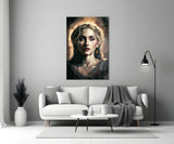 Madonna Glass Wall Art || Designer Collection.