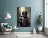 Boba Fett Glass Wall Art || Designer Collection.