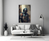 Boba Fett Glass Wall Art || Designer Collection.
