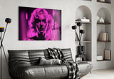 Marilyn Monroe Glass Wall Art || Designer Collection.