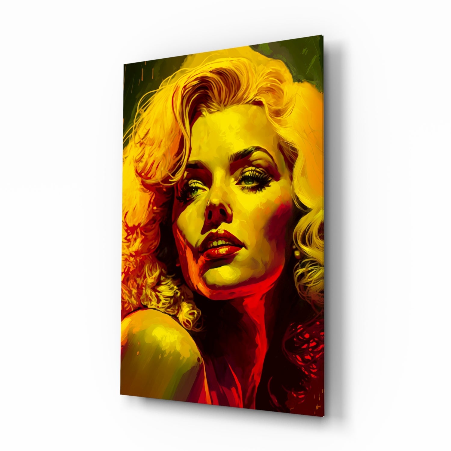 Marilyn Monroe Glass Wall Art  || Designer Collection.