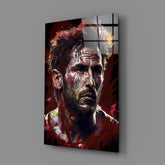 Messi Glass Wall Art || Designer Collection.