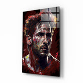 Messi Glass Wall Art || Designer Collection.