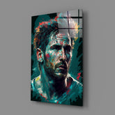 Messi Glass Wall Art || Designer Collection.