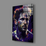 Messi Glass Wall Art || Designer Collection.