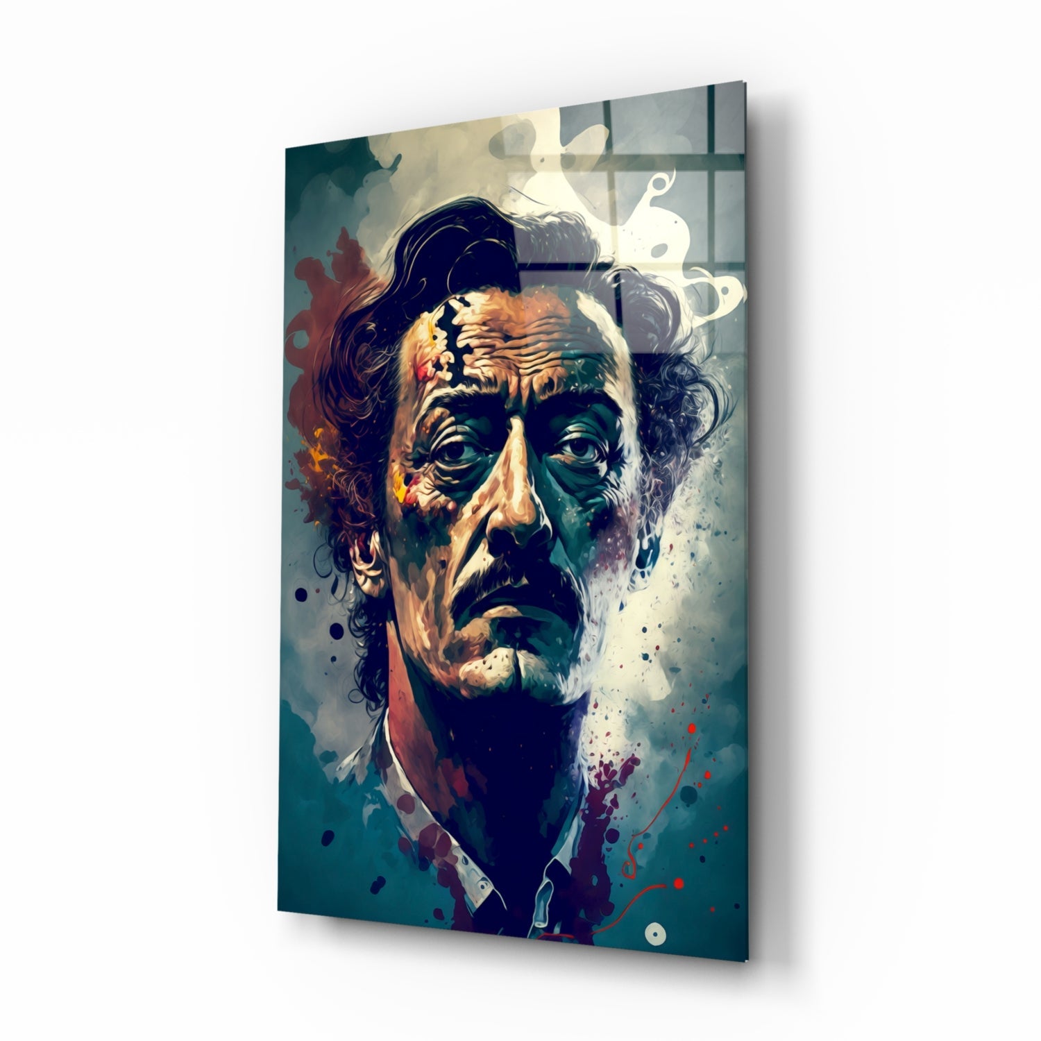 Salvador Dali Glass Wall Art || Designer Collection.