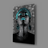 Women Glass Wall Art || Designers Collection.