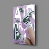 Air Jordan Glass Wall Art || Designer Collection.
