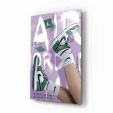Air Jordan Glass Wall Art || Designer Collection.