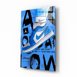 Air Jordan Glass Wall Art || Designer Collection.
