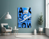 Air Jordan Glass Wall Art || Designer Collection.