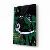 Air Jordan Glass Wall Art || Designer Collection.