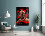 Micheal Jordan, Air Jordan Glass Wall Art || Designer Collection.