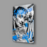 Salvador Dali and The Jungle Glass Wall Art || Designer Collection.