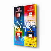Andy Warhol and Chanel Glass Wall Art || Designer Collection.