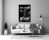 Style of Jean-Michel Basquiat Glass Wall Art || Designer Collection.