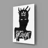 Style of Jean-Michel Basquiat Glass Wall Art || Designer Collection.