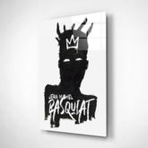 Style of Jean-Michel Basquiat Glass Wall Art || Designer Collection.