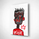 Style of Jean-Michel Basquiat Glass Wall Art || Designer Collection.