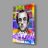 Keith Haring Glass Wall Art || Designer Collection.