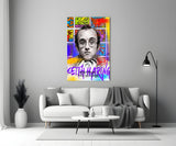 Keith Haring Glass Wall Art || Designer Collection.