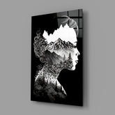 Forest in my Mind Glass Wall Art || Designer Collection.