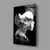 Forest in my Mind Glass Wall Art || Designer Collection.