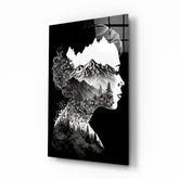 Forest in my Mind Glass Wall Art || Designer Collection.