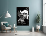 Forest in my Mind Glass Wall Art || Designer Collection.