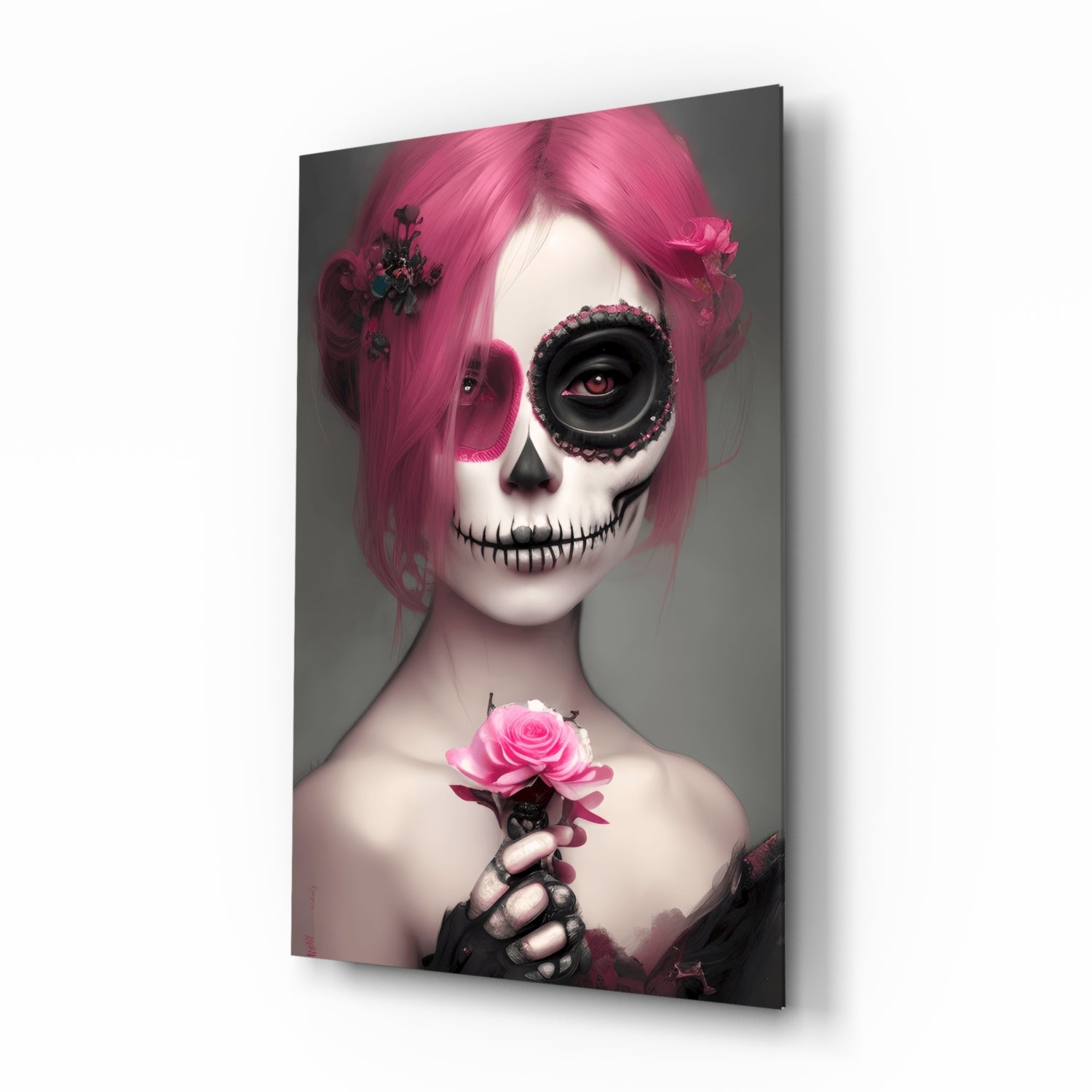 Corpse Bride Glass Wall Art || Designer's Collection.