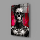 Warrior Glass Wall Art || Designer's Collection.