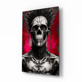 Warrior Glass Wall Art || Designer's Collection.