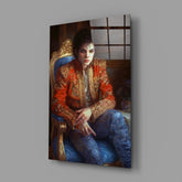 Michael Jackson Glass Wall Art || Designer Collection.