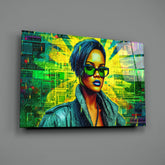 Rihanna Glass Wall Art || Designer Collection.